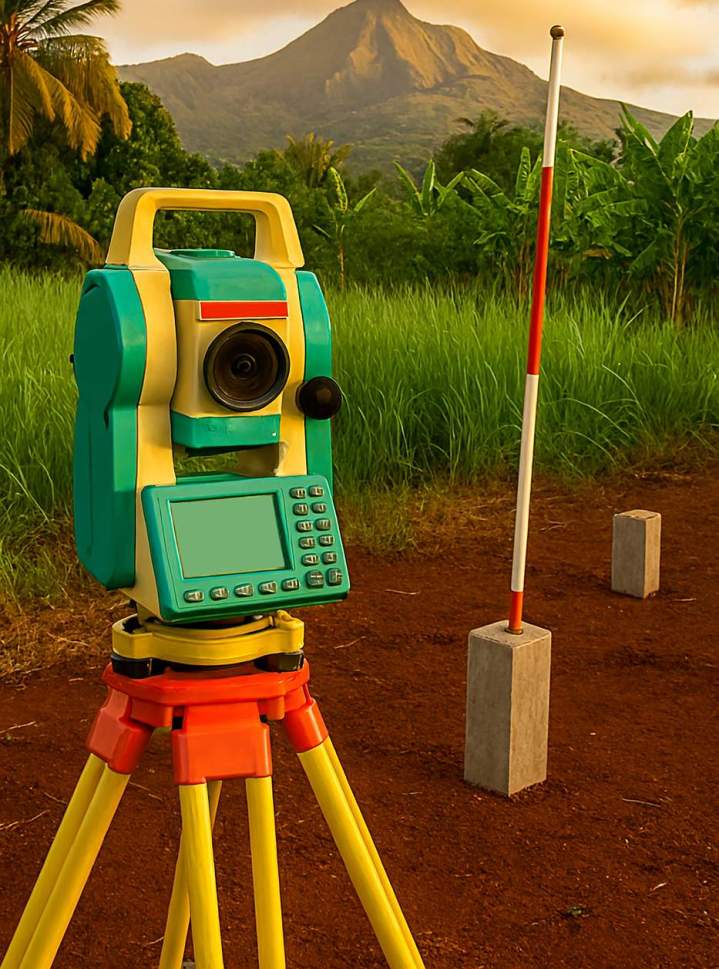 Réalisation projet de division foncière Martinique