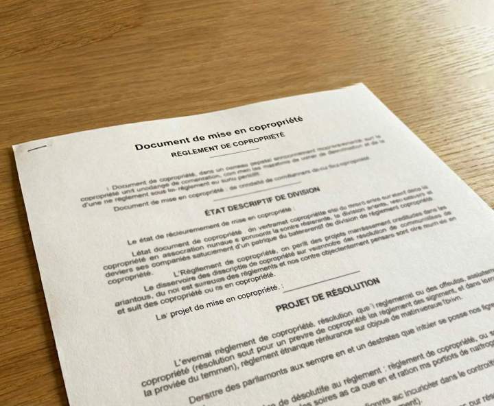 Fourniture des documents de mise en copropriété Martinique